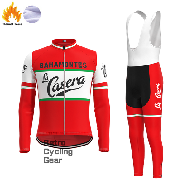 La Casera Fleece Retro Cycling Kits