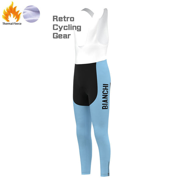 BIANCHI Fleece Retro Cycling Pants