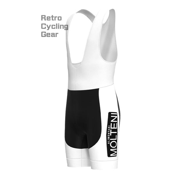 Molteni White Retro Cycling Shorts