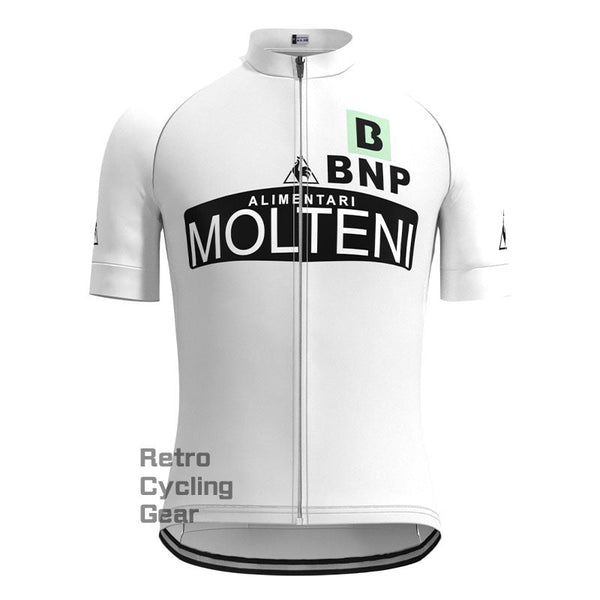 Molteni White Retro Short sleeves Jersey