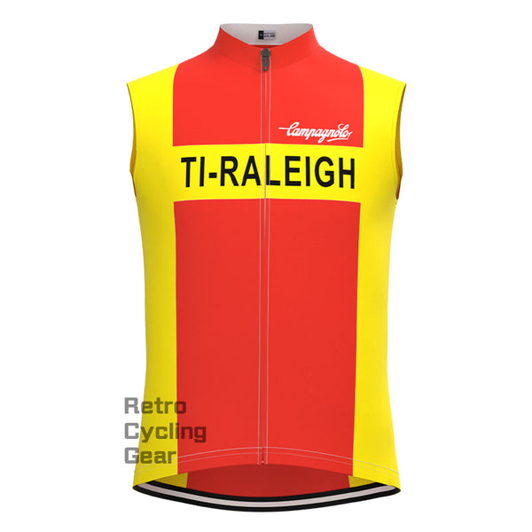 TI-Raleigh Red-Yellow Retro Cycling Vest